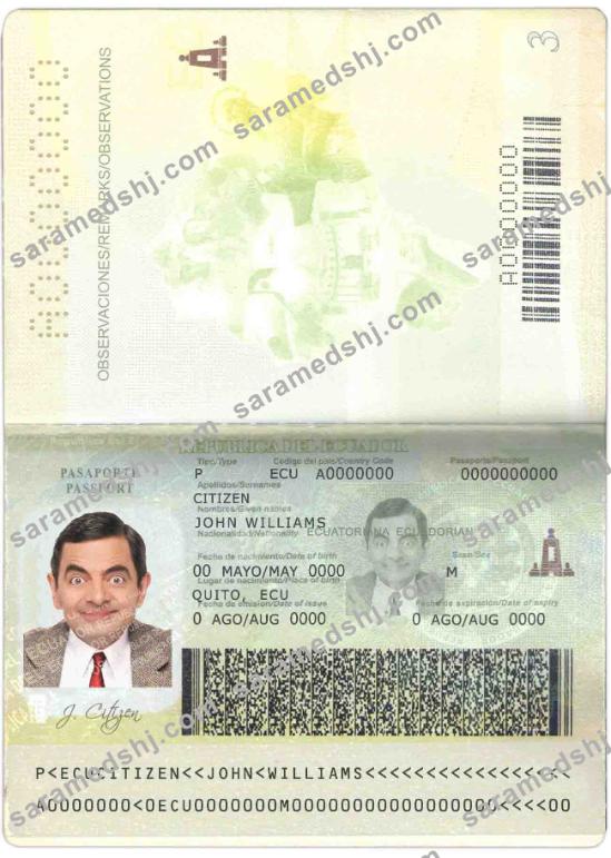 Ecuador passport